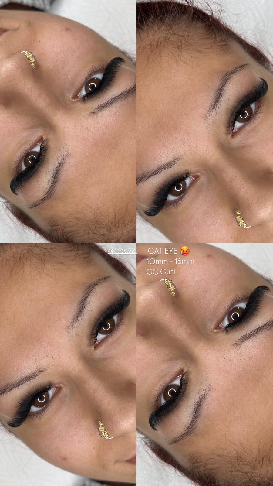 Volume Lashes Cat Eye Look, texturierte Spitzen